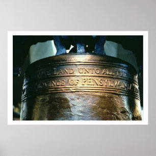 Liberty Bell, commissioned in 1751 (bronze) (see a Poster