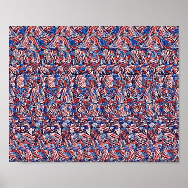 Liberty Bell - Hidden 3D print (Front)