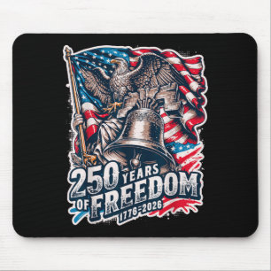 Liberty Bell - Patriotic US Independence Day Mouse Pad