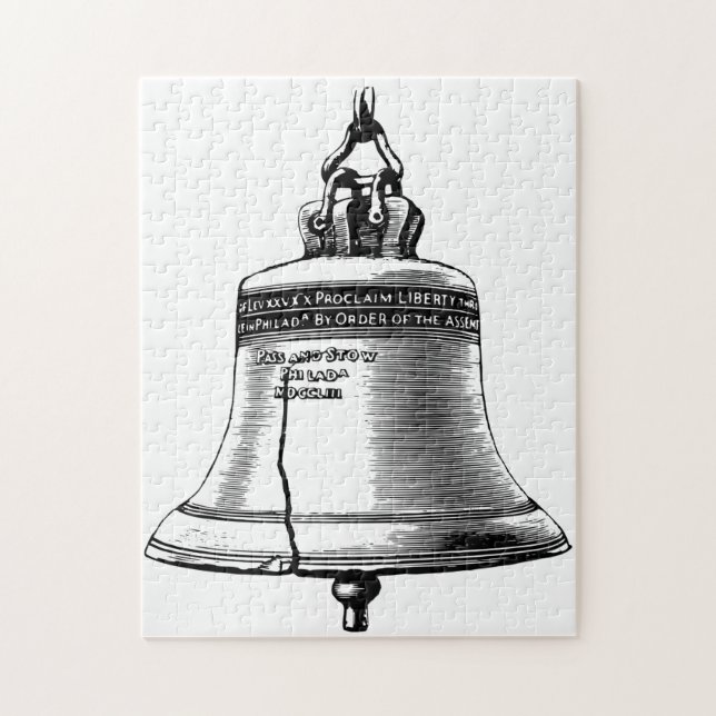 Liberty Bell Philadelphia. Jigsaw Puzzle (Vertical)