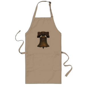 Liberty Bell Realistic Patriotic Long Apron
