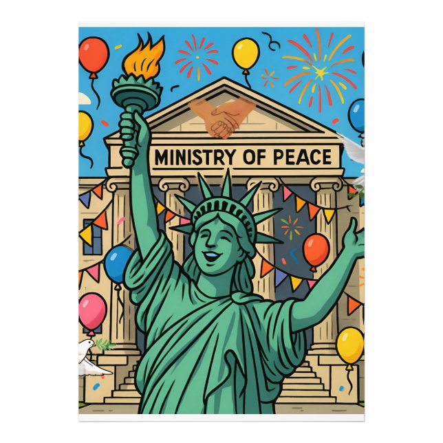 Liberty Between Peace and War Photo Print (Front)