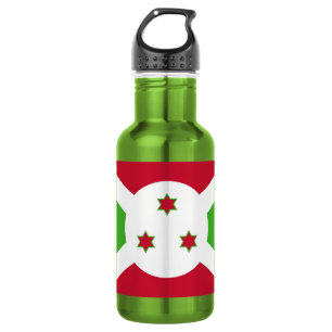 Liberty Bottle with flag of Burundi