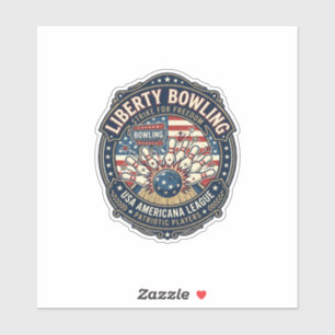 Liberty Bowling Patriotic Patriotic Bowling Vintag