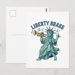Liberty Brass Postcard