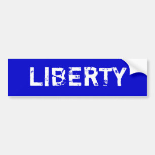 LIBERTY BUMPER STICKER