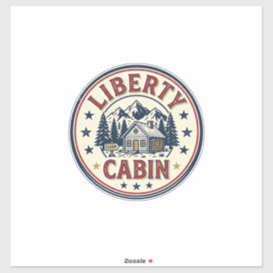 Liberty Cabin Patriotic Patriotic Mountain Cabin V