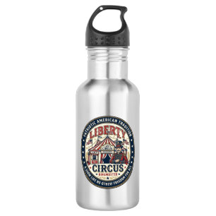Liberty Circus Patriotic Patriotic Circus Ringmast 532 Ml Water Bottle