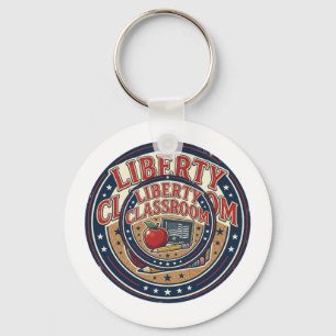 Liberty Classroom Patriotic Patriotic Teacher Clas Key Ring