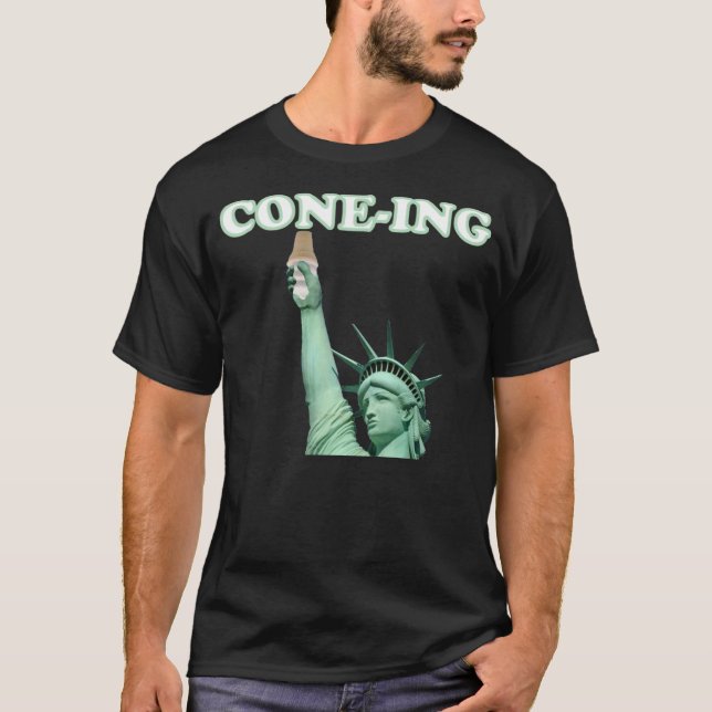 Liberty Cone-Ing T-Shirt (Front)