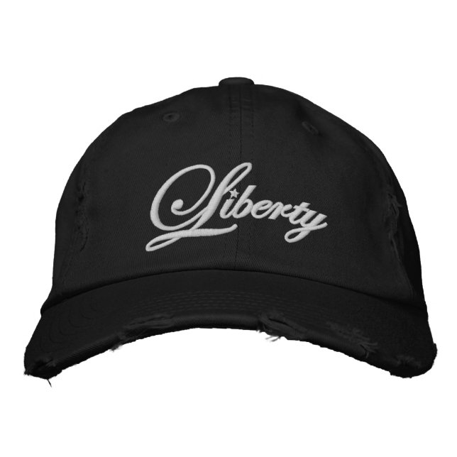 Liberty Embroidered Hat (Front)