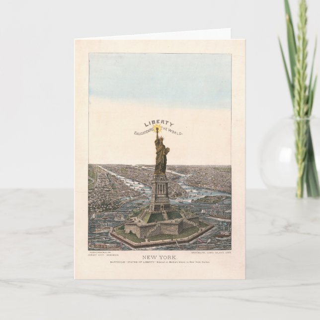 Liberty Enlightening the World | Charles Magnus Card (Front)