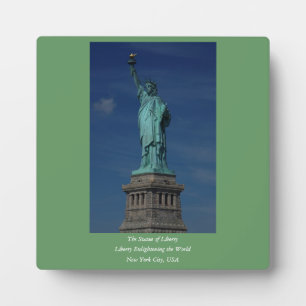 Liberty Enlightening the World - Statue of Liberty Plaque