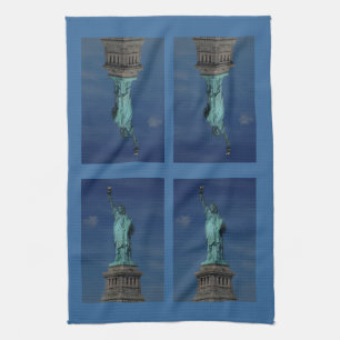 Liberty Enlightening the World - Statue of Liberty Tea Towel