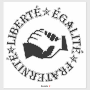 Liberty, equality, fraternity