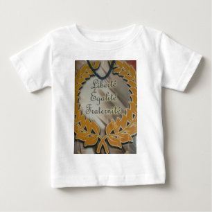 Liberty, Equality, Fraternity: Flourishing Future Baby T-Shirt