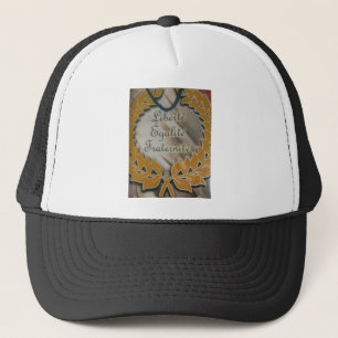 Liberty, Equality, Fraternity: Flourishing Future Trucker Hat