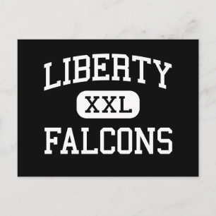 Liberty - Falcons - High School - Hillsboro Oregon Postcard