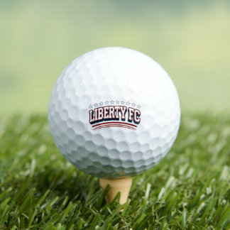 Liberty FC Varsity Golf Balls | Patriotic USA Fan 