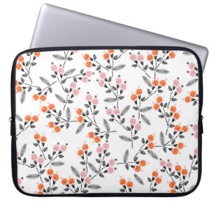 Liberty Florals: Hand-Stitched Embroidery Laptop Sleeve