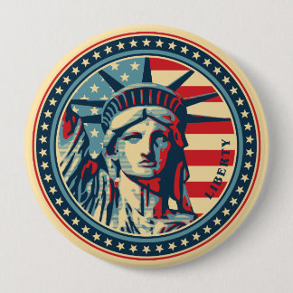 Liberty for All! 10 Cm Round Badge