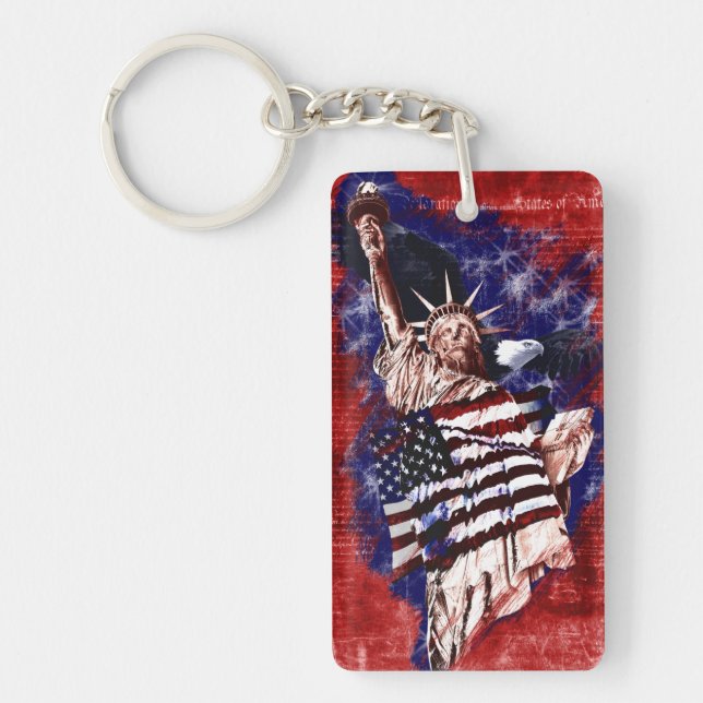 Liberty For All Key Ring (Front)