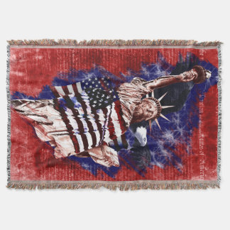 Liberty For All Throw Blanket