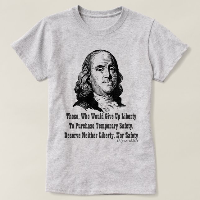 Liberty For Security T-Shirt (Design Front)