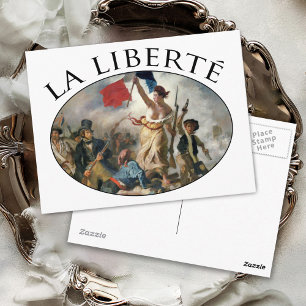 Liberty Guiding the People Postcard