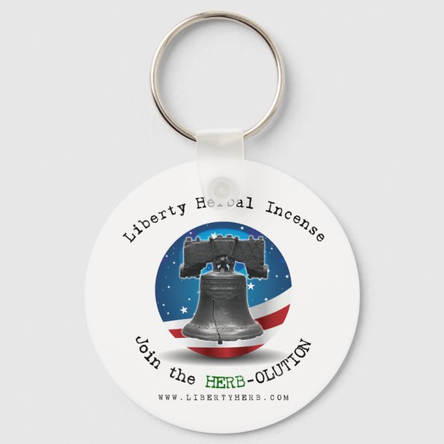 Liberty Herbal incense Key Chain (Front)