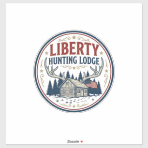 Liberty Hunting Lodge Patriotic Patriotic Hunting