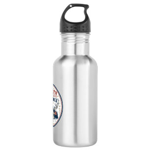 Liberty Hunting Lodge Patriotic Patriotic Hunting 532 Ml Water Bottle