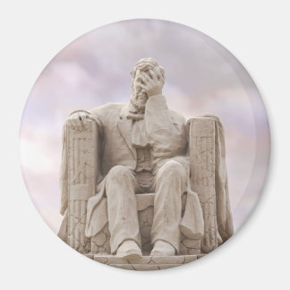 Liberty is Crumbling magnet