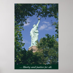 Liberty & Justice for All Poster