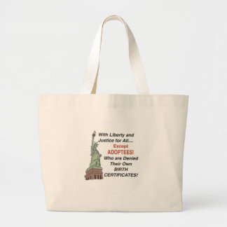 Liberty & Justice Large Tote Bag