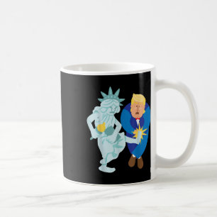 Liberty Kicks Trump 2020 Election Anti Donald Demo Coffee Mug