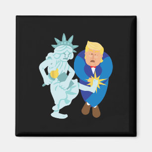 Liberty Kicks Trump 2020 Election Anti Donald Demo Magnet