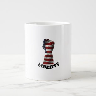 LIBERTY! LARGE COFFEE MUG