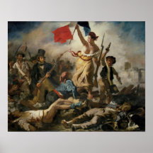 Liberty Leading the People by Delacroix - Poster