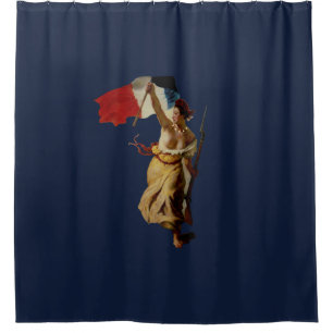 Liberty Leading the People Eugène Delacroix Shower Curtain