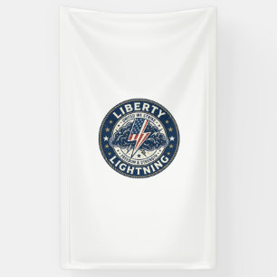 Liberty Lightning Patriotic Patriotic Storm Lightn Banner