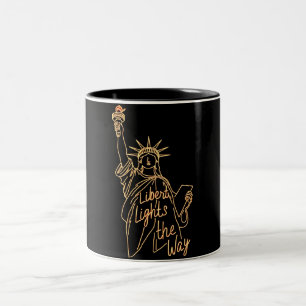 Liberty Lights Two-Tone Coffee Mug