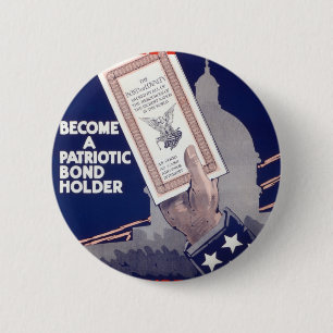 Liberty Loan 6 Cm Round Badge