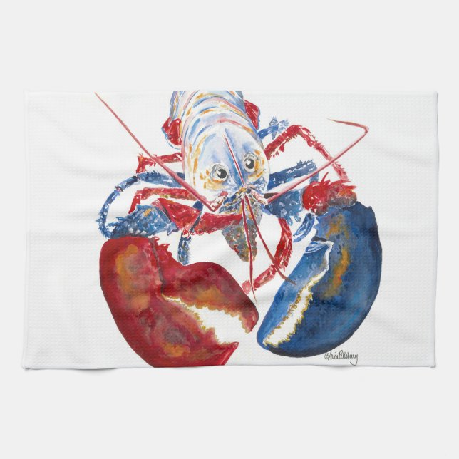 LIBERTY LOBSTER Kitchen Towel (Horizontal)