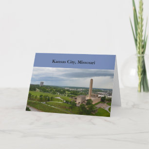 Liberty Memorial and BMA Building, Kansas City, MO Card