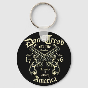 Liberty Of Death USA live free Key Ring
