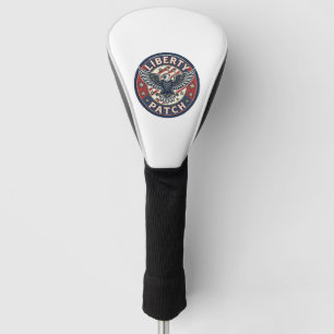 Liberty Patch Patriotic Patriotic Patch Embroidery Golf Head Cover
