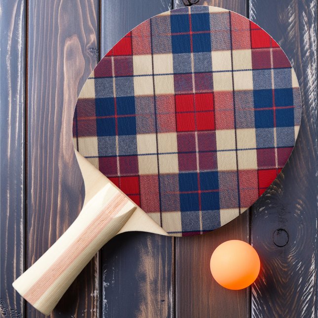 Liberty Plaid Ping Pong Paddle (Creator Uploaded)