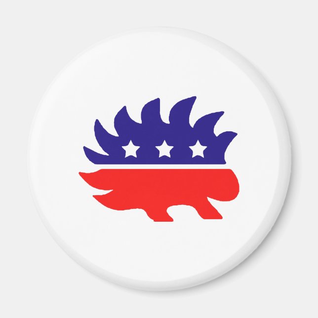 Liberty porcupine magnet (Front)