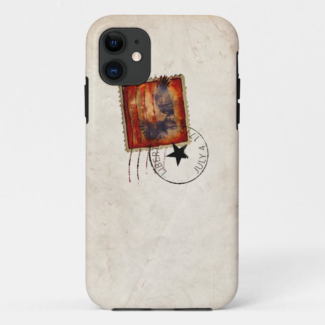 liberty postage iphone case (Back)